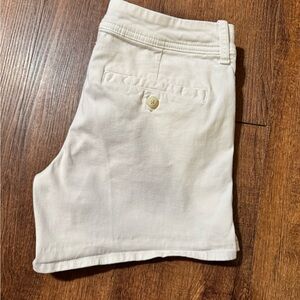 American Eagle Outfitters Women's White Bermudas